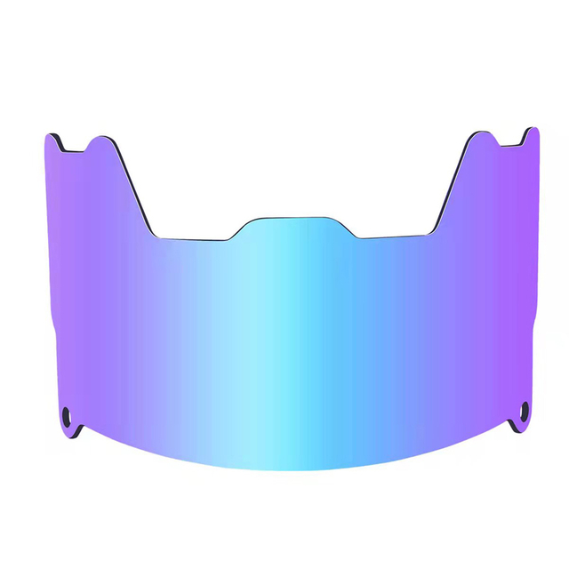 قناع كرة القدم الأمريكي العالمي لكامل الوجه من Chromeplate