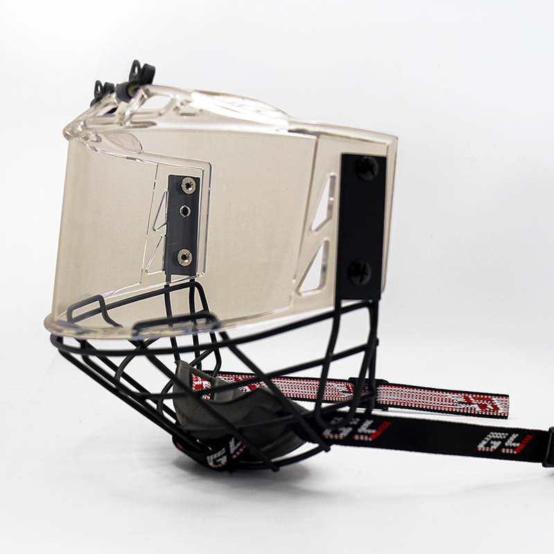 قفص خوذة هوكي الجليد لكامل الوجه من الفولاذ
