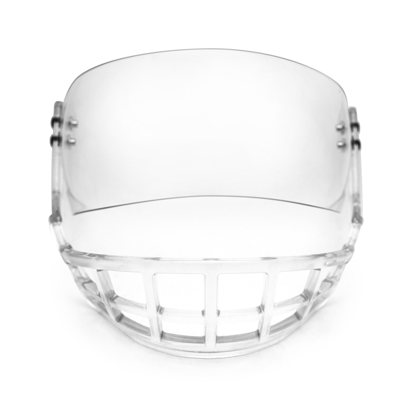 استبدال درع القفص السفلي للهوكي من قضبان البولي كربونات