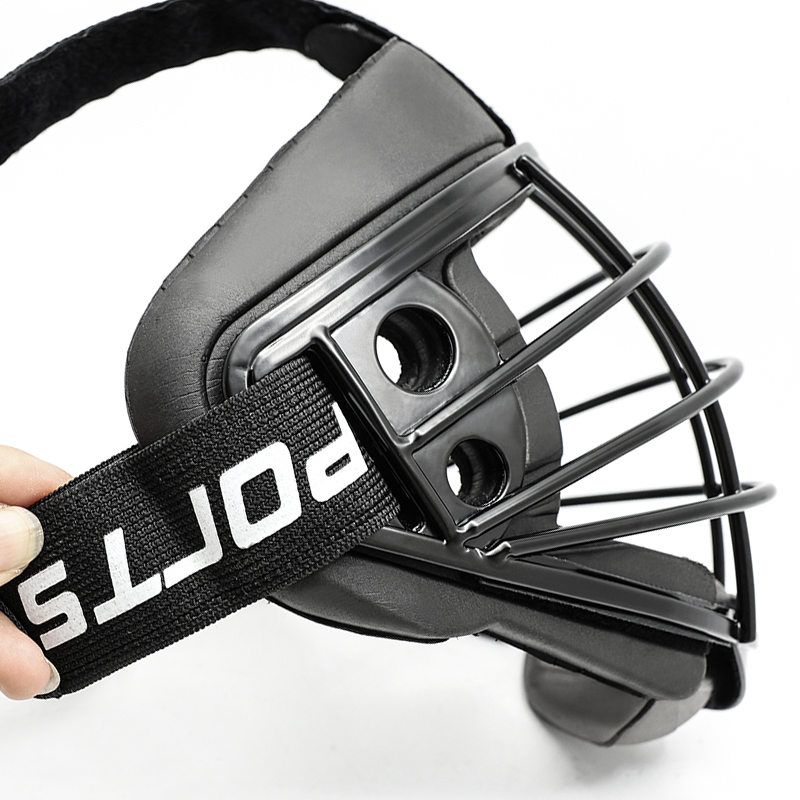 قناع الوجه الكامل للهوكي من الفولاذ المقاوم للصدأ للزوايا