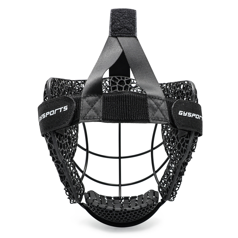 مخصص 3D مطبوعة رغوة معدنية الهوكي قناع الزاوية الدفاعية