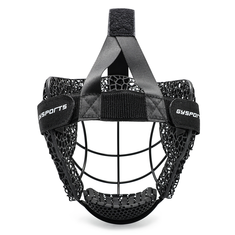 مخصص 3D مطبوعة رغوة معدنية الهوكي قناع الزاوية الدفاعية