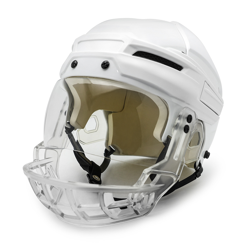 استبدال درع القفص السفلي للهوكي من قضبان البولي كربونات