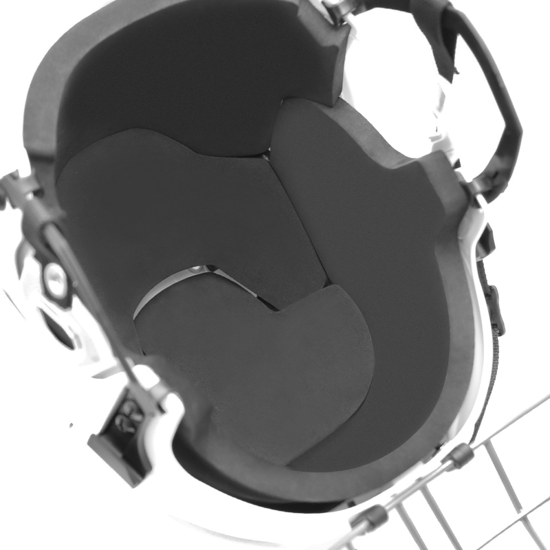 خوذة هوكي الجليد الرياضية الواقية من العرق