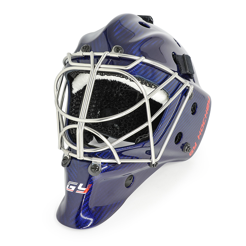بطانة مطبوعة ثلاثية الأبعاد Cat Eye Pro Hockey Goalie Helmet للكبار