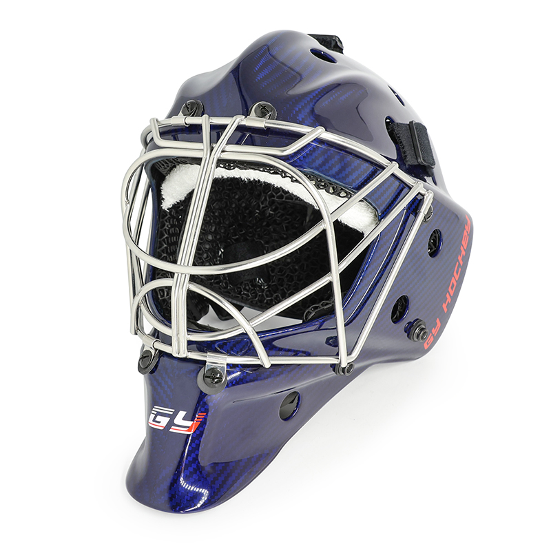 بطانة مطبوعة ثلاثية الأبعاد Cat Eye Pro Hockey Goalie Helmet للكبار